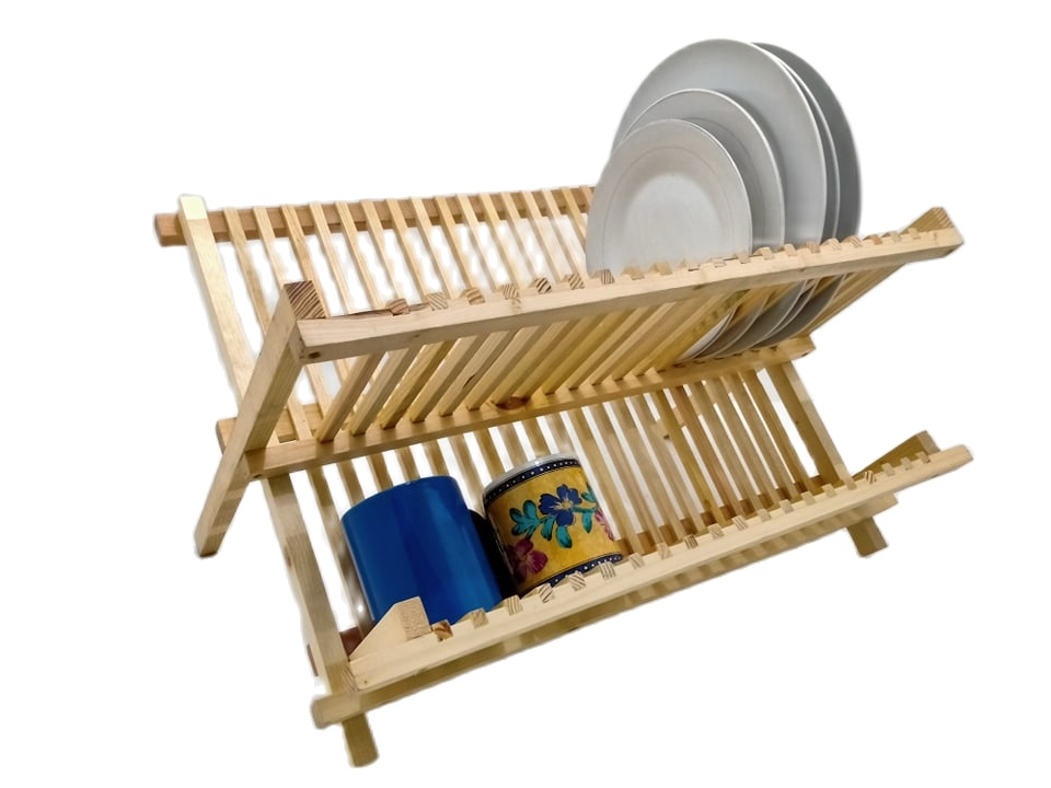 Wooden Dish Drainer (Large)