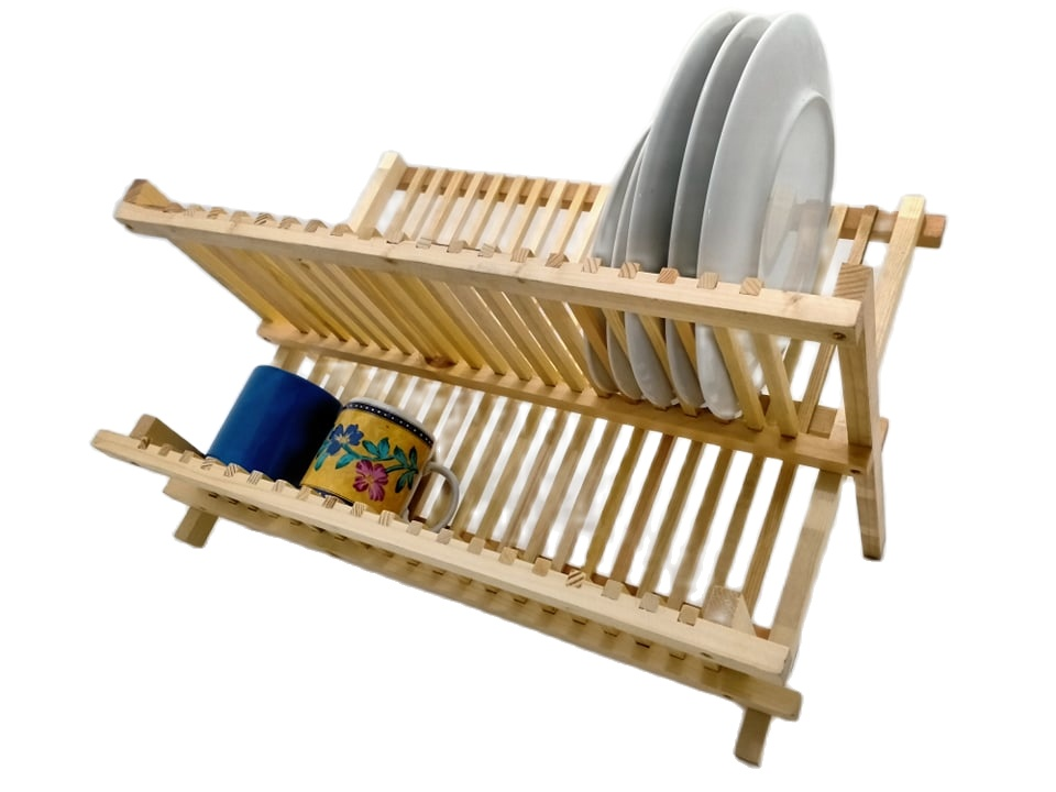 Wooden Dish Drainer (Large)