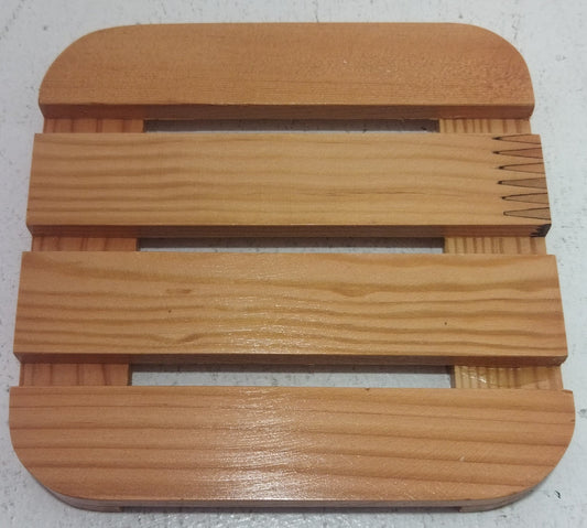 Wooden Trivet Rounded Edge